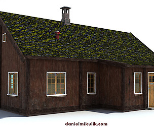 Old House Low Poly PBR