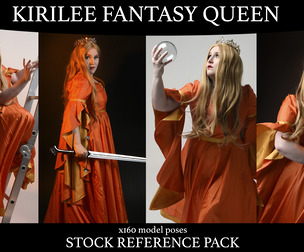 Kirilee Fantasy Queen - stock model reference pack