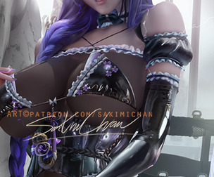 Baal maid service JPG/PSD+ Animation