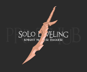 Solo Leveling - Knight Slayer Dagger Cosplay