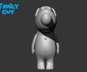 Brian Griffin Family guy 3D print model