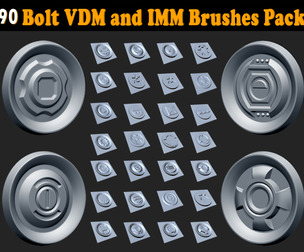 90 Bolt VDM and IMM Brushes Pack