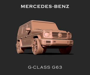 Mercedes Benz G-Class G63 3d print model