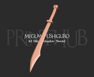 Jujutsu Kaisen - Jet Black Shadow Sword