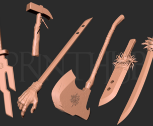 Jujutsu Kaisen - Sword Cosplay Collection
