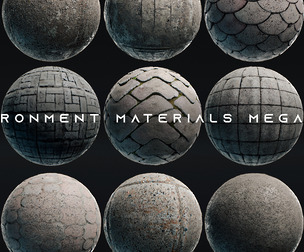Environment PBR Materials Mega set vol 02_Part 02