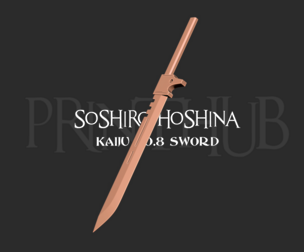 Kaiju No.8 Sword - Soshiro Hoshina Cosplay Weapon