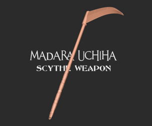 Naruto Madara scythe Weapon