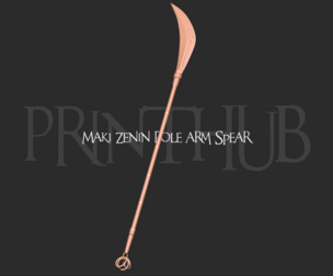 Maki Zenin Pole arm Spear from Jujutsu Kaisen