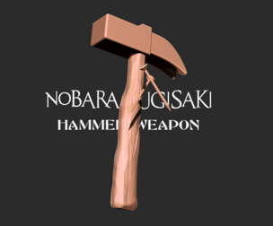 Nobara kugisaki - Cursed hammer 3d print model