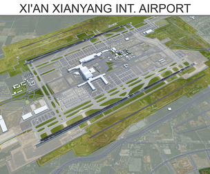 Xian Xianyang International Airport 12km