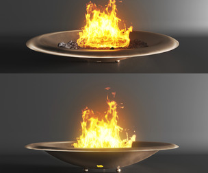 Firebowl bronze by Firefeatures