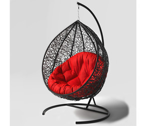 Swing hanging rotan cocoon chair