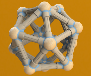 Icosahedral Structures with Atoms
