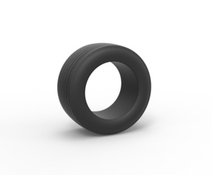 Tire of Asphalt Modified stock car V2 Scale 1:25