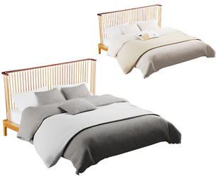 Eco-Friendly Slat Bed