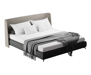 Contemporary Upholstered Bed