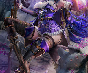 Caitlyn Arcane JPG/PSD