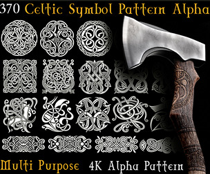 370 Celtic Symbol Pattern Alpha - Vol12