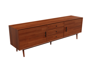 Walnut Long Buffet
