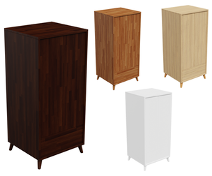 Tall Wooden Wardrobe