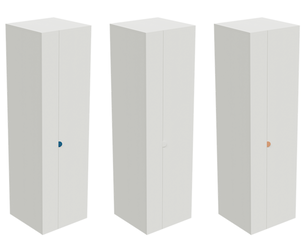 Minimalist White Wardrobe
