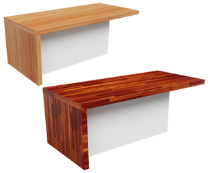 Modern Wood Accent Desk