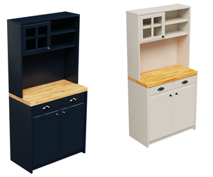 Two-Toned Kitchen Station