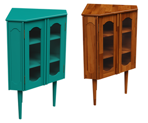 Vintage Teal Cupboard