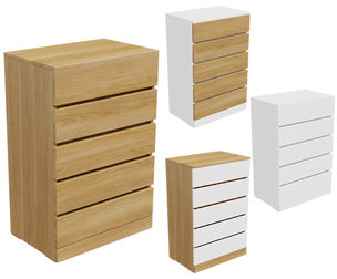 Modern Duo-Tone Dresser