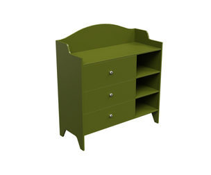 Green Vintage Dresser