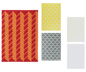 Geometric Grid Rug