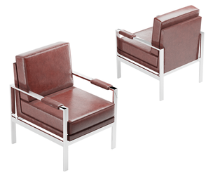 Elegant Leather Armchair