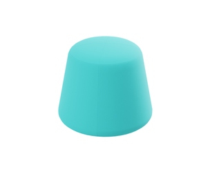 Vibrant Teal Footstool