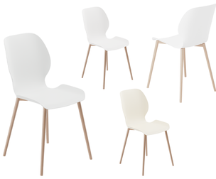 Sculptural Minimal Chair Design