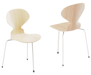 Nordic Inspired Plywood Chair