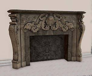 Fireplaces props (Unity)