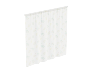 Pastel Snowflake Sheer