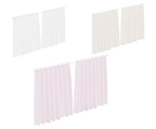 Romantic Ruffled Curtain