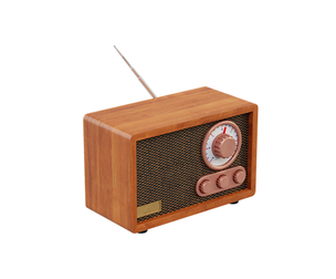 Vintage Wooden Radio