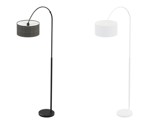 Elegant Drum Shade Floor Lamp