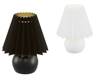 Artistic Fringe Table Lamp