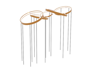 Curved Led Suspension