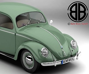 Volkswagen Beetle 1951 Deluxe