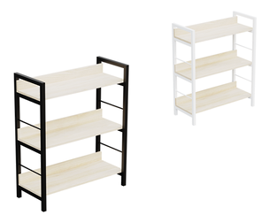 Compact Wooden Storage Shelf
