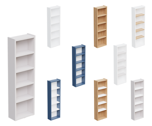 Stylish Open Wooden Shelf
