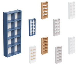 Tall And Slender Display Shelf