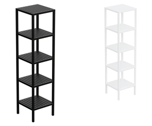 Chic Metallic Utility Shelf