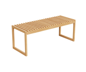 Slat Bench Shelf Combo