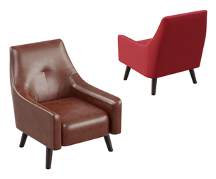 Slate Tufted Armchair